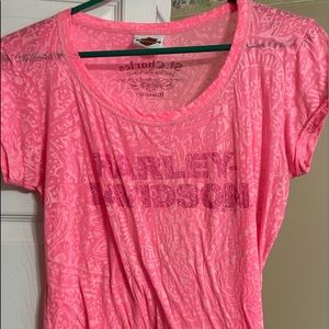 HARLEY DAVIDSON WOMEN’S BURNOUT TOP